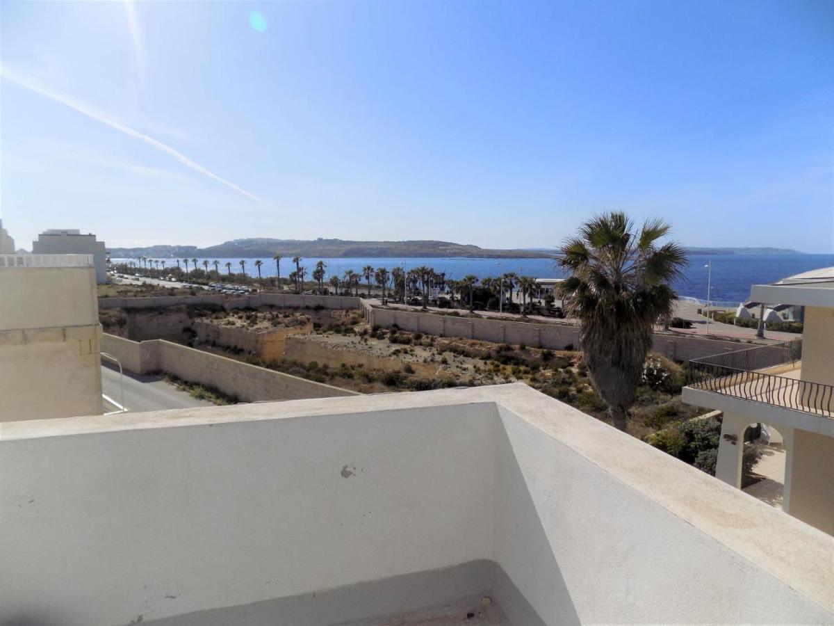 Sunshine Holiday Apartment 8 With Spectacular Seaviews San Pawl il-Baħar Eksteriør bilde