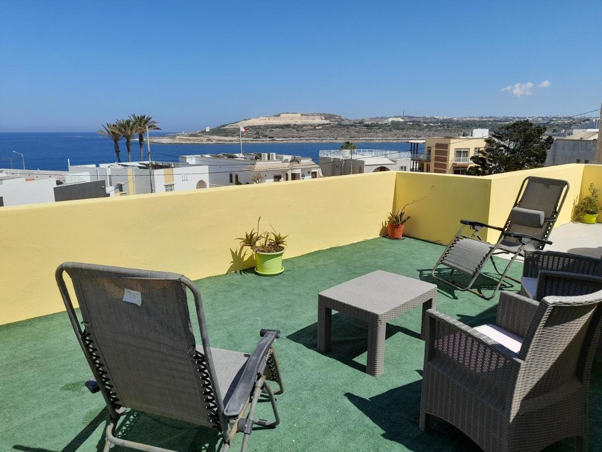 Sunshine Holiday Apartment 8 With Spectacular Seaviews San Pawl il-Baħar Eksteriør bilde